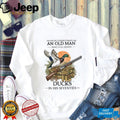 Duck Hunting Old Man Never Underestimate Seventies Wildlife Shirt
