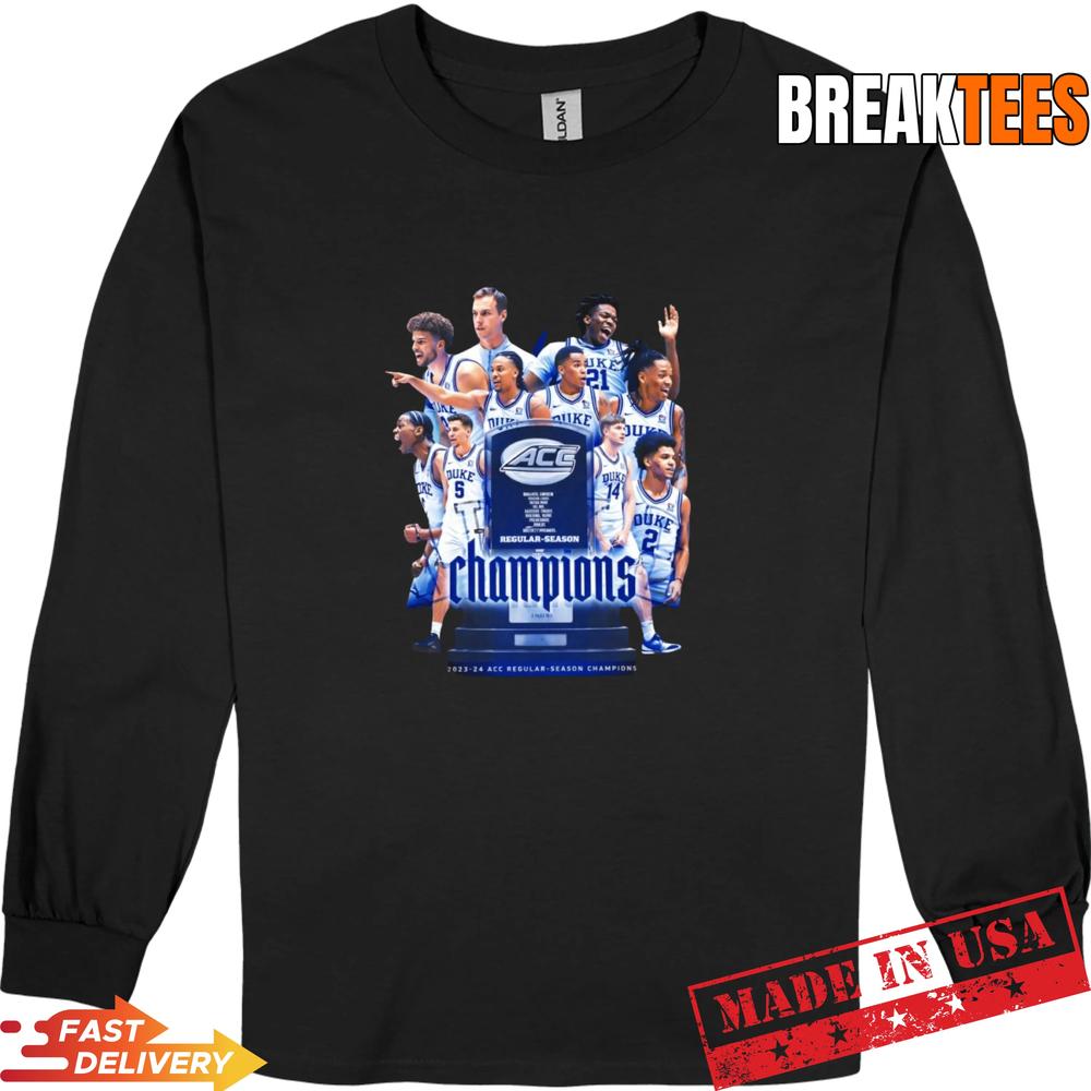 Duke Basketball 2025-26 ACC Regular Season Champions Fan T-Shirt