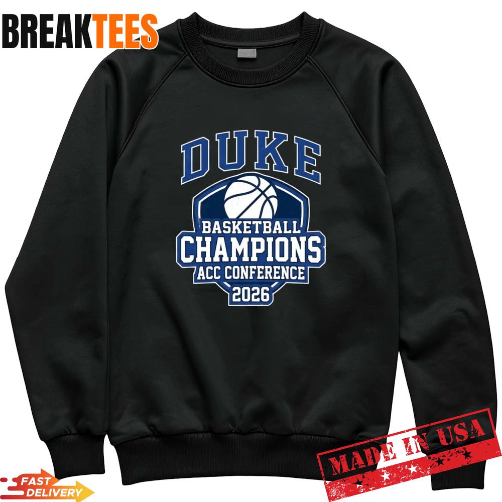 Ultimate Duke Basketball ACC Conference Champions 2026 T-Shirt