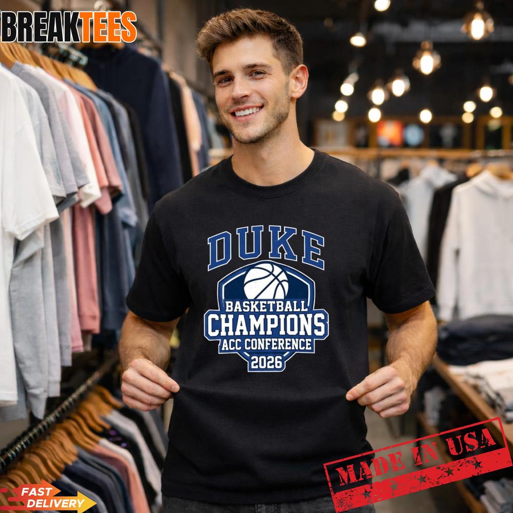 Ultimate Duke Basketball ACC Conference Champions 2026 T-Shirt