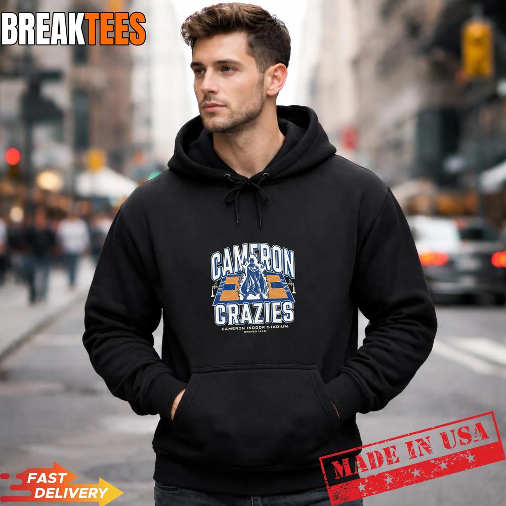 Duke Basketball Cameron Crazies Vintage Fan Graphic T-Shirt