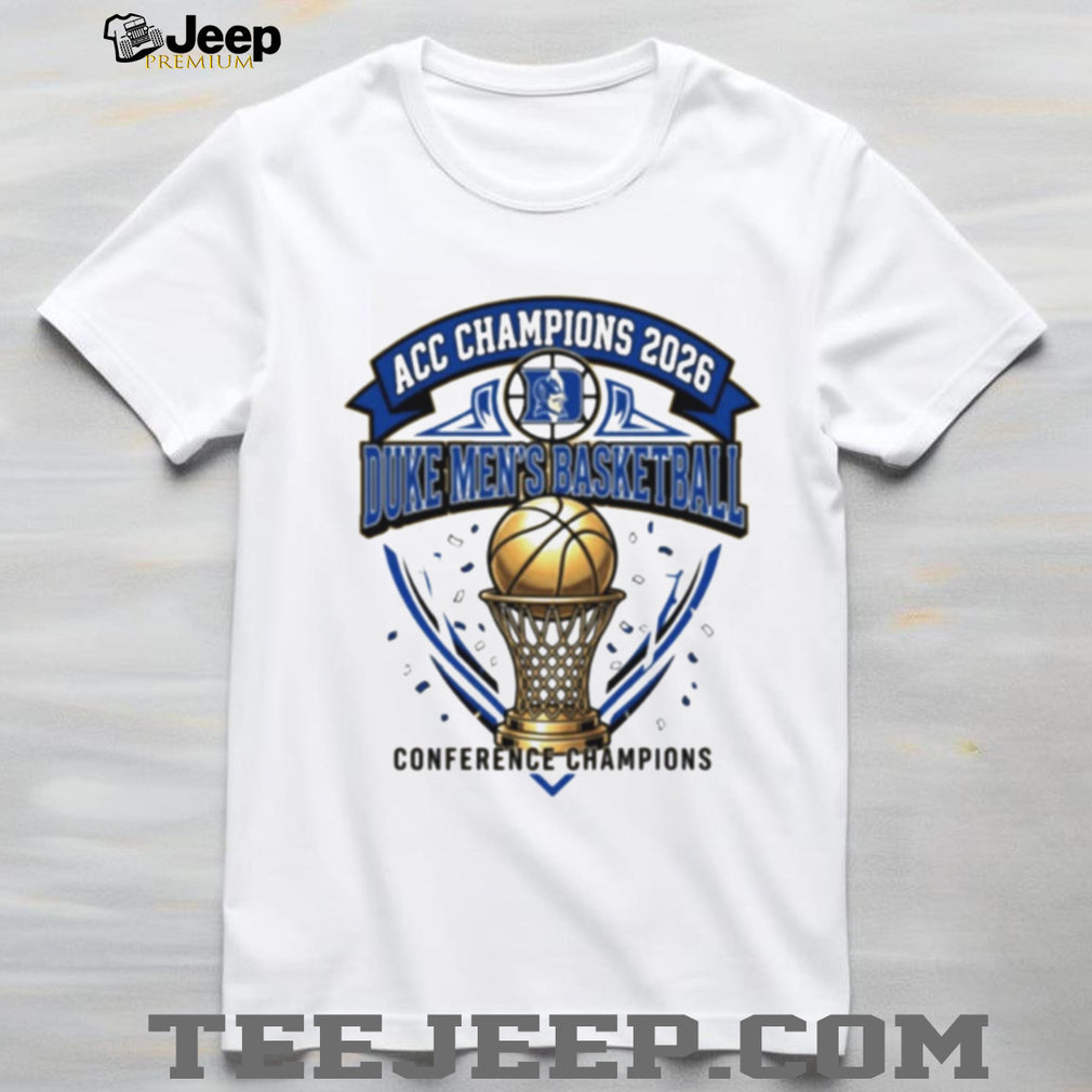 Duke Men’s Basketball 2026 ACC Conference Champions Graphic T Shirt