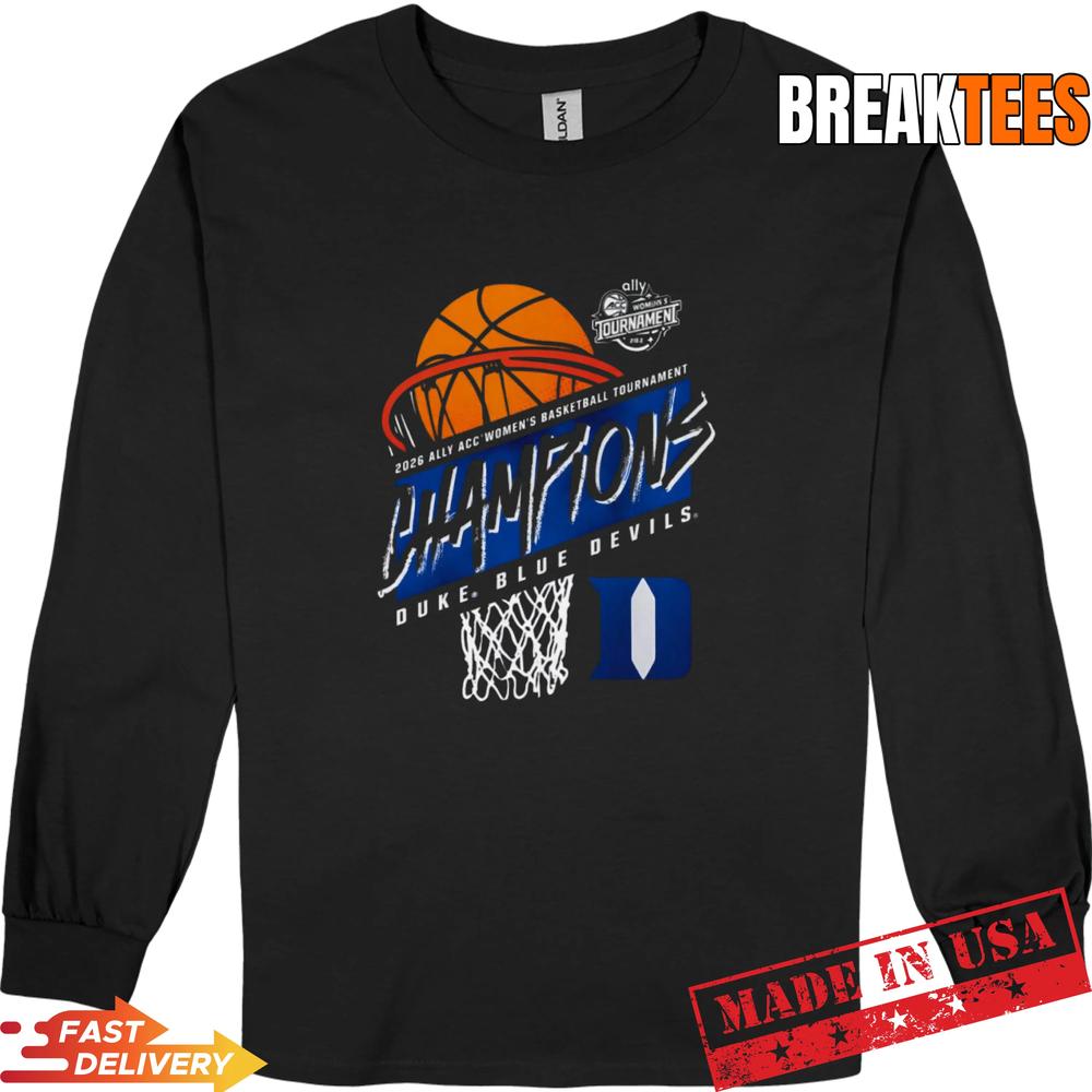Ultimate Duke Women’s Basketball ACC Champions 2026 Graphic T-Shirt