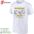 Dungeon 5k Dash Loot it and Boot it Fun Run Fantasy Adventure Dungeons Dragons shirt