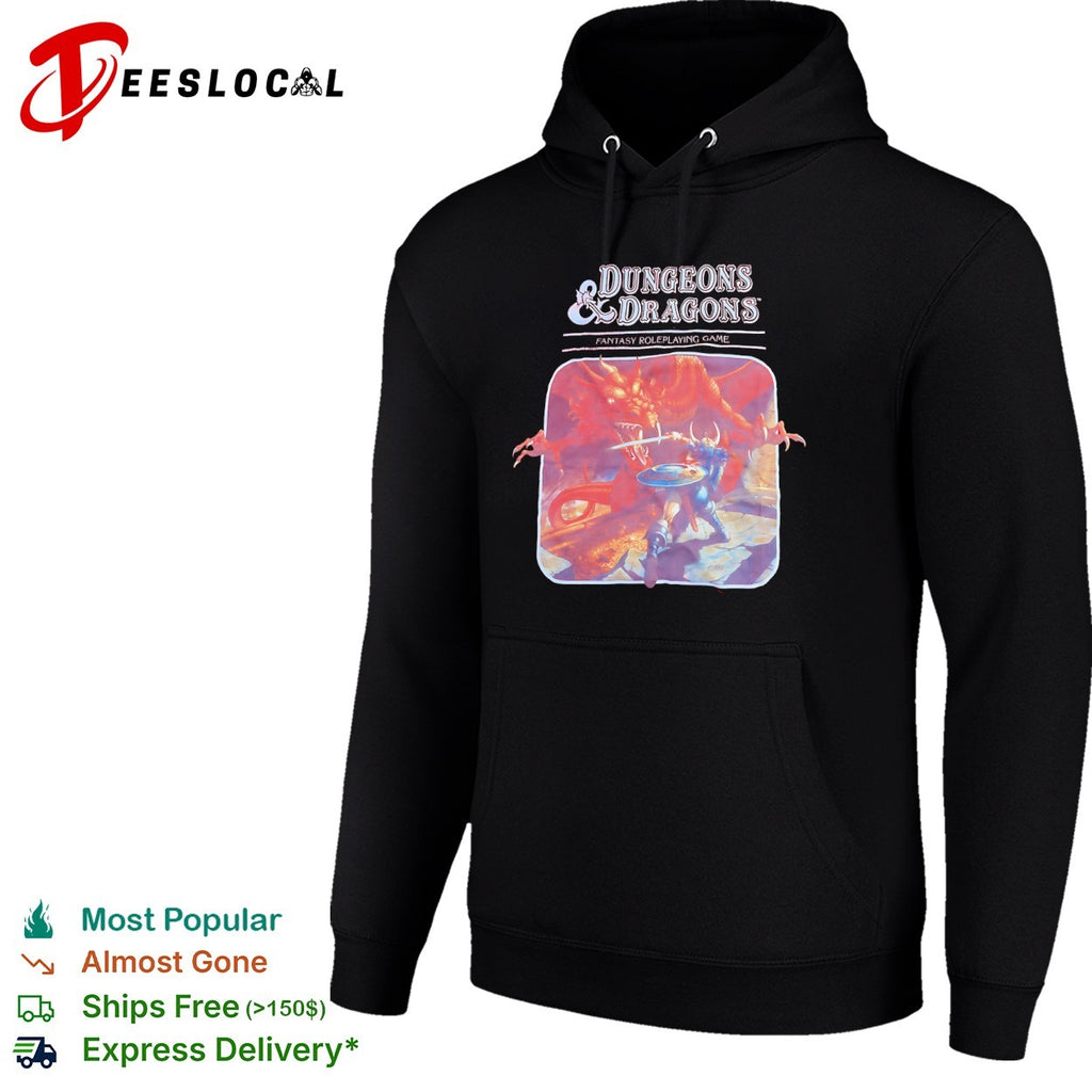 Dungeons and Dragons Fantasy Roleplaying Game Red Dragon Warrior shirt