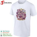 Dungeons and Dragons cozy room chaos tabletop RPG scene illustrated art shirt