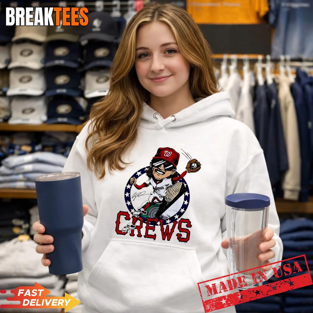 Dylan Crews Washington Nationals Baseball Shirt
