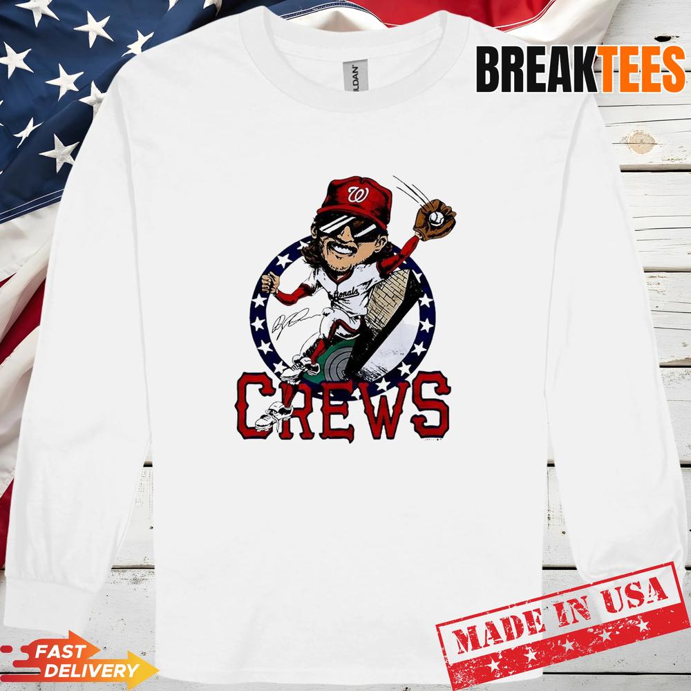 Dylan Crews Washington Nationals Baseball Shirt