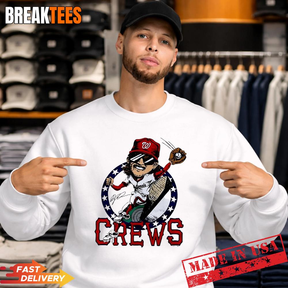 Dylan Crews Washington Nationals Baseball Shirt