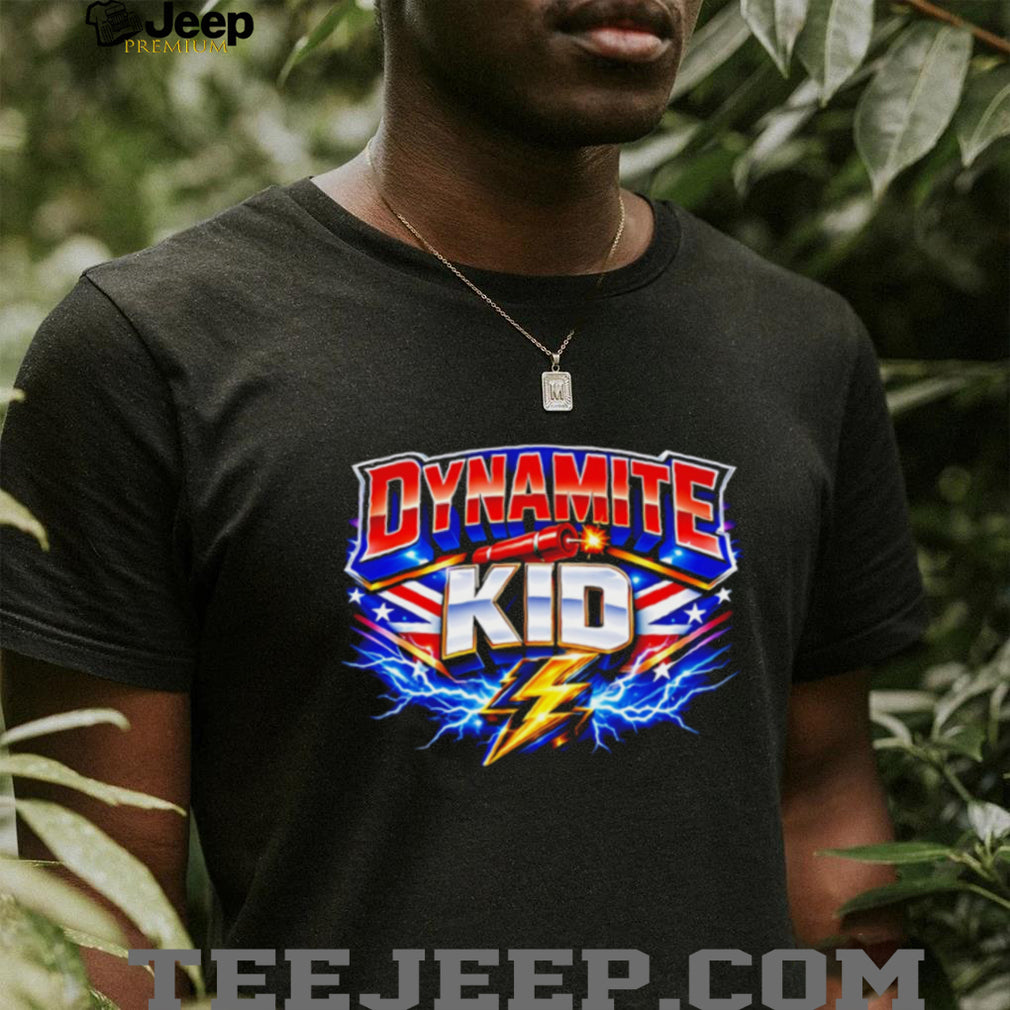 Dynamite Kid logo graphic shirt