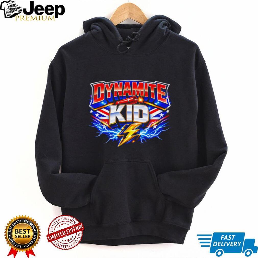 Dynamite Kid logo graphic shirt