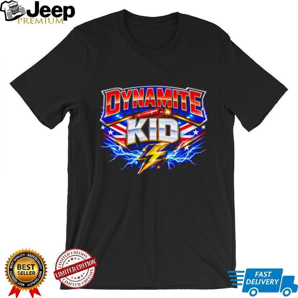 Dynamite Kid logo graphic shirt
