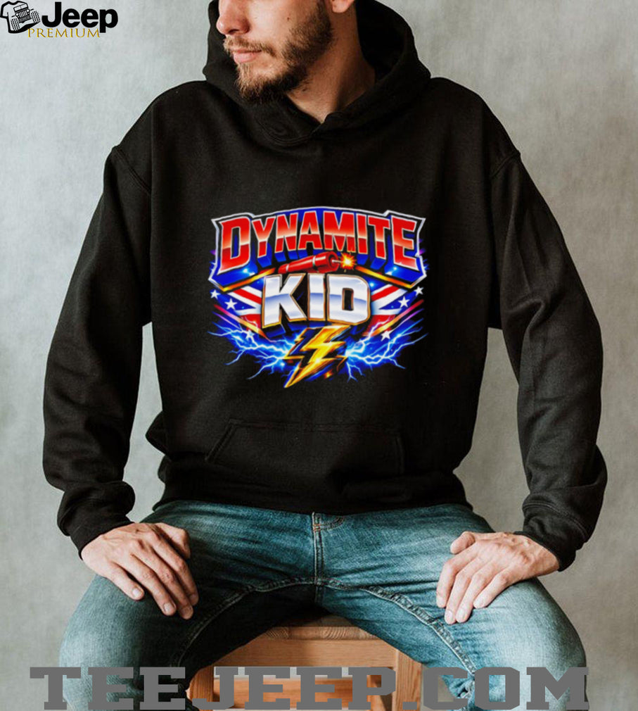 Dynamite Kid logo graphic shirt
