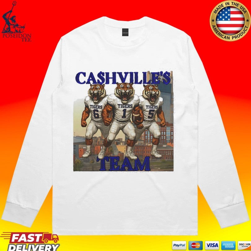 Tennessee State Tigers Cashvilles Team T-shirt