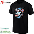 Earthworm Jim Groovy Japanese kanji cartoon humor shirt