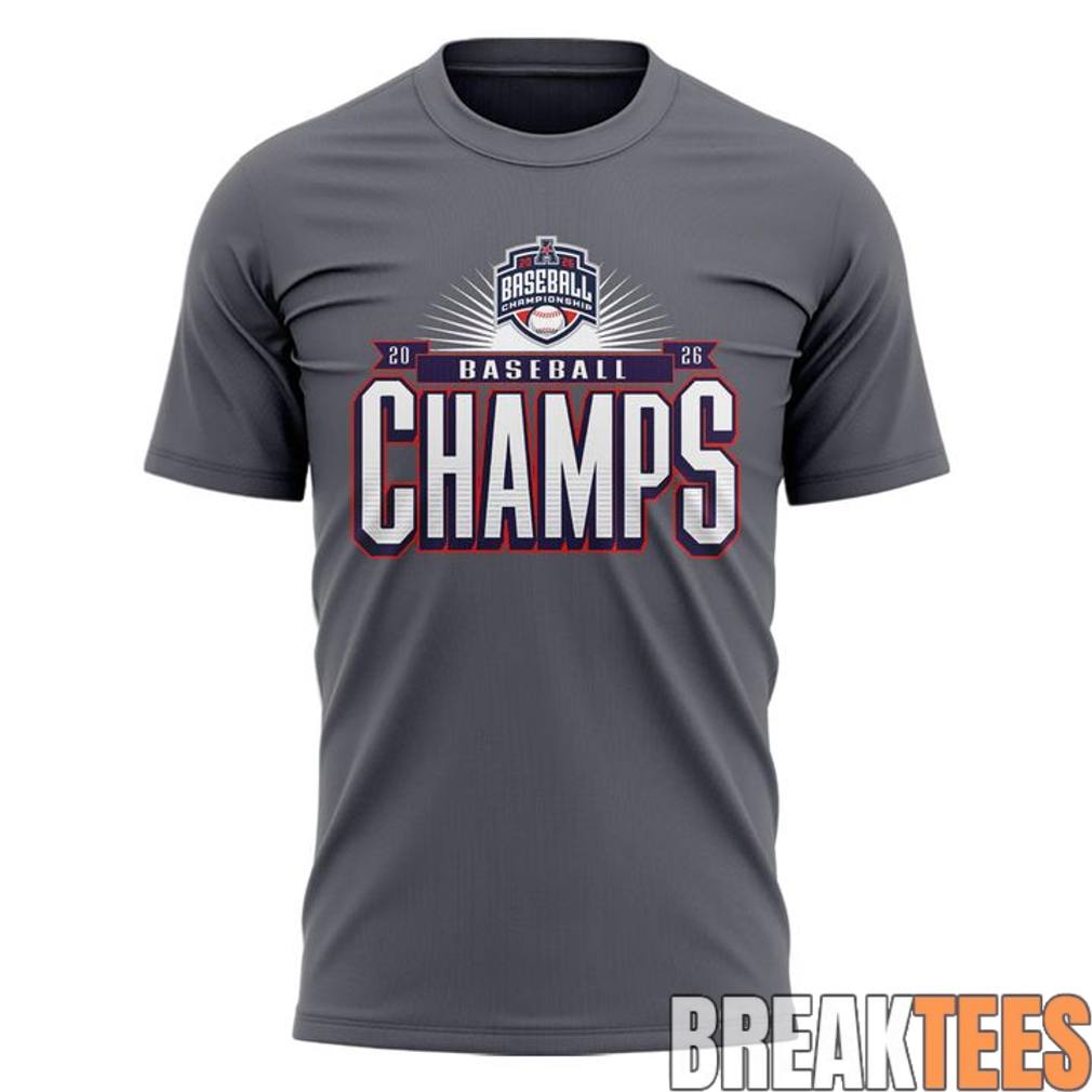 East Carolina Pirates 2026 American Baseball Champions Shirt