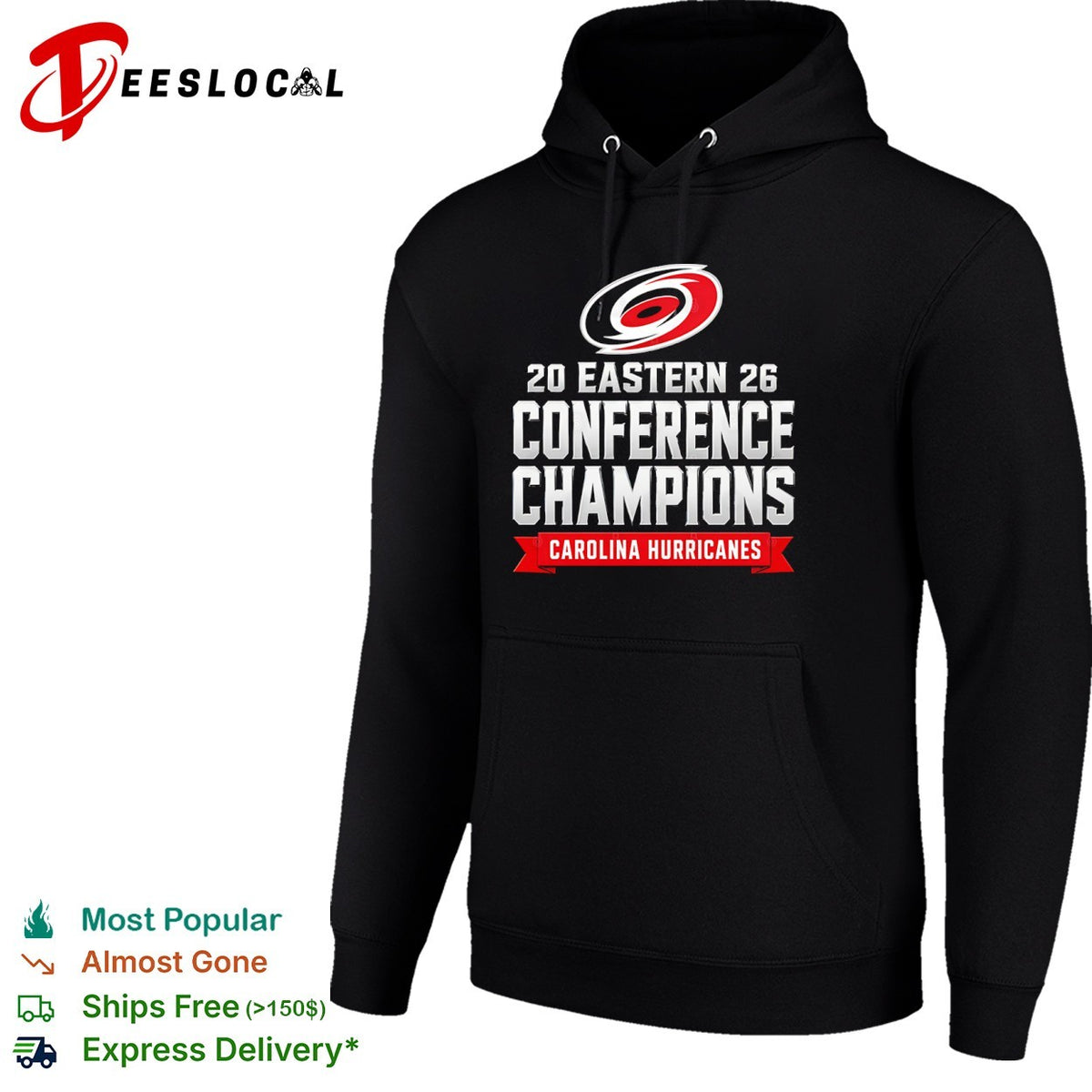 Eastern Conference Champions 2026 Carolina Hurricanes team shirt