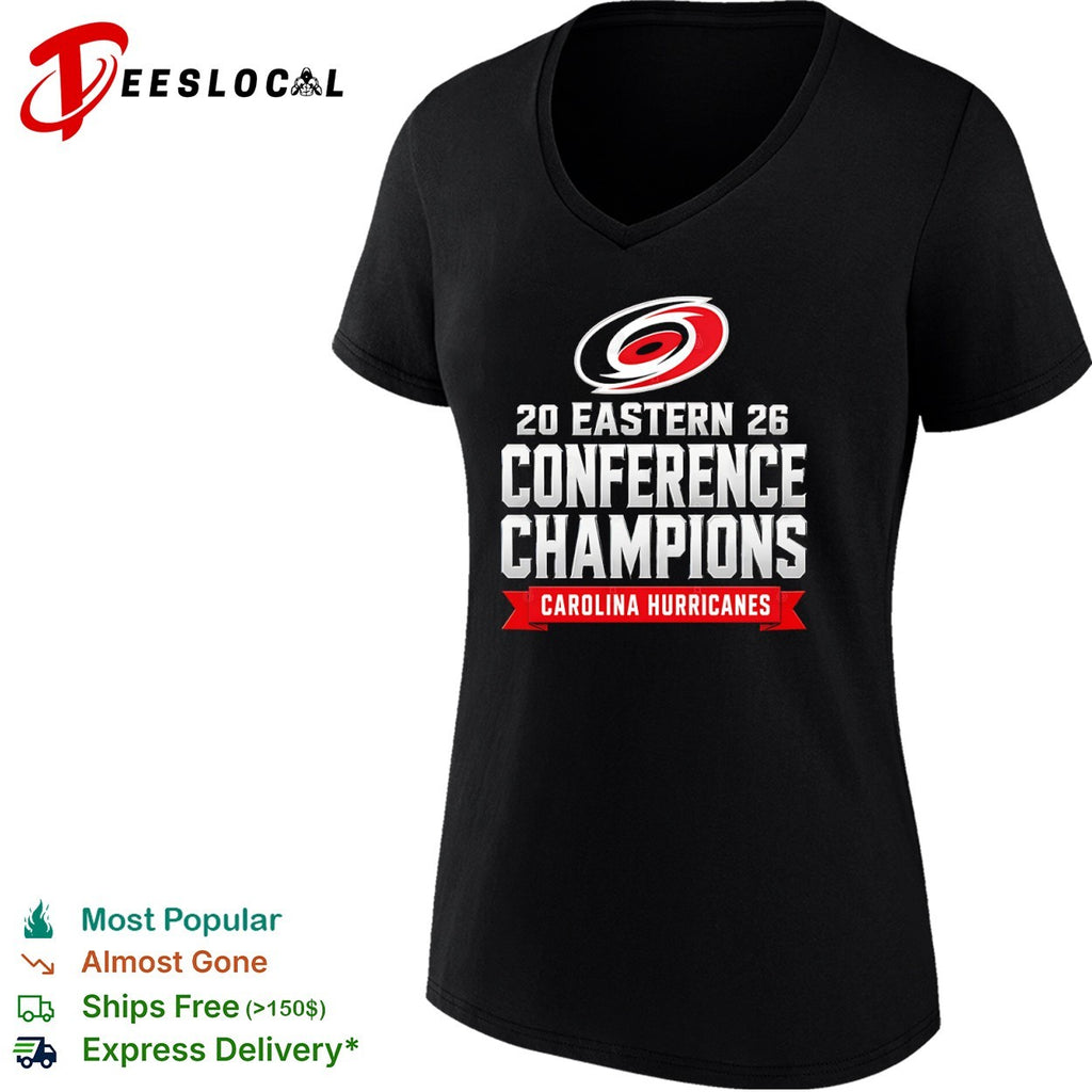 Eastern Conference Champions 2026 Carolina Hurricanes team shirt