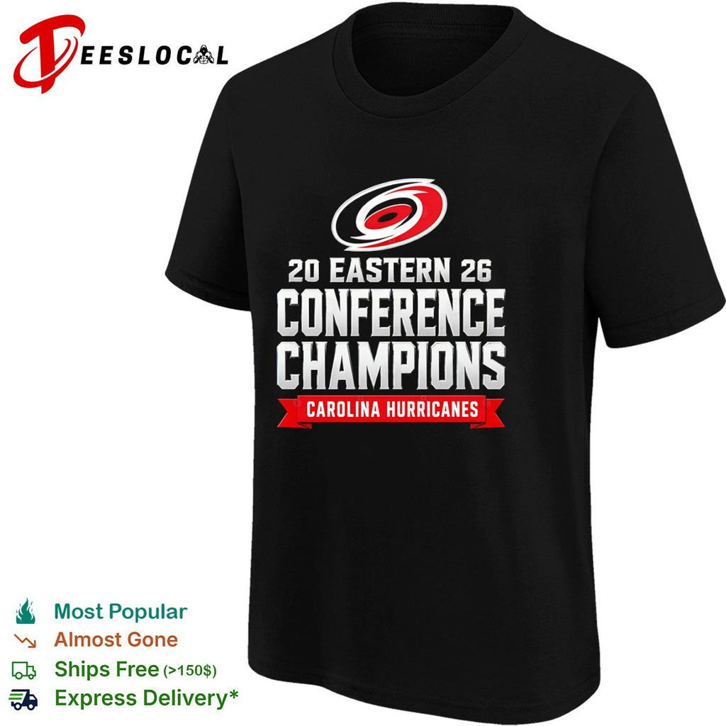 Eastern Conference Champions 2026 Carolina Hurricanes team shirt