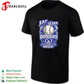 Eat Sleep Dodgers Bleed Blue since Day One Repeat baseball LA team shirt
