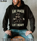 Eat Trash Lift Heavy Muscular Raccoon Bodybuilder Gym T Shirt