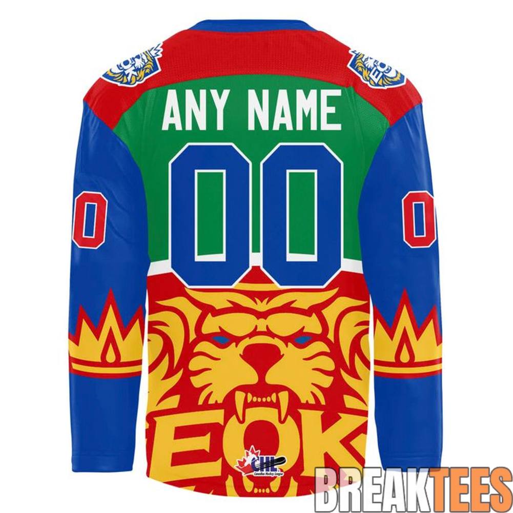 Edmonton Oil Kings x The Fan Designed Hockey Jersey