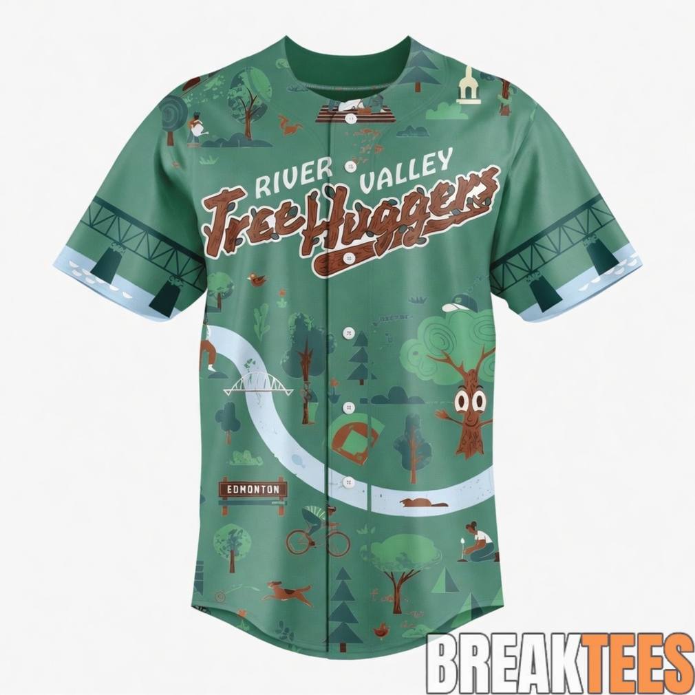 Edmonton Riverhawks 2026 River Valley Tree Hugger Personalized Baseball Jesrey
