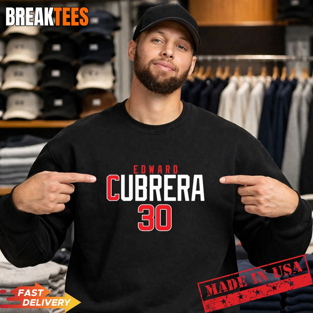 Edward Cabrera Number 30 Chicago Cubs Shirt
