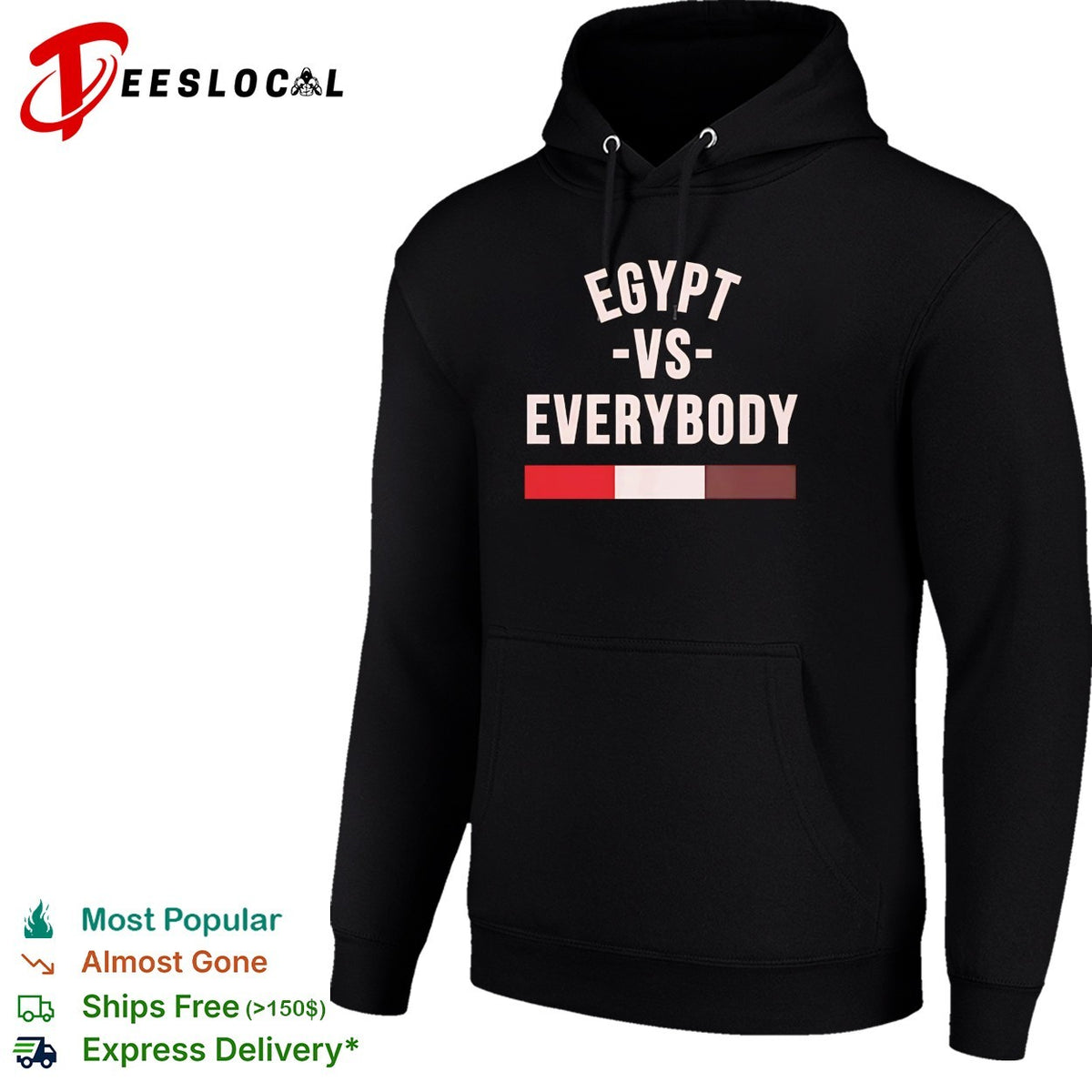 Egypt vs everybody flag soccer pride shirt