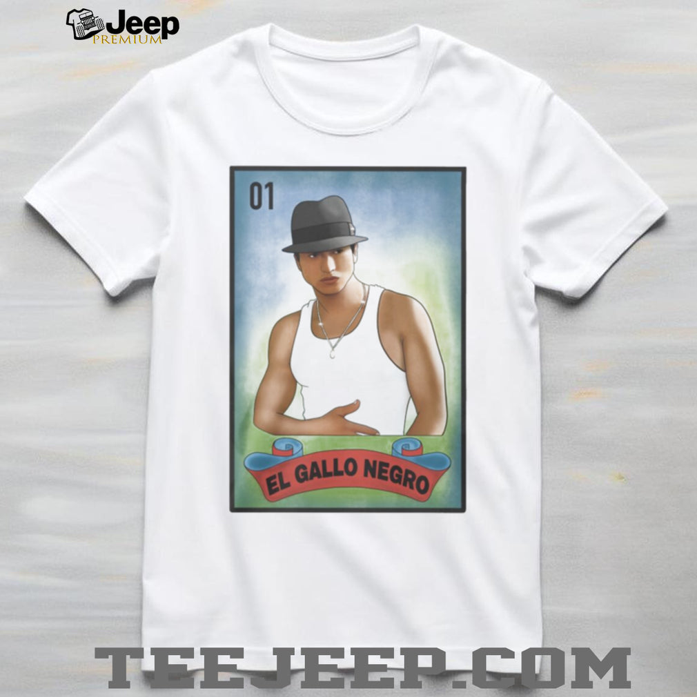 El Gallo Negro Miklo Loteria Card Blood In Blood Out T Shirt