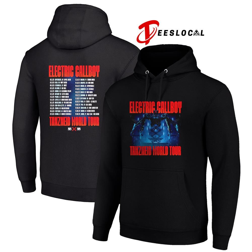 Electric Callboy Let The Good Times Roll Tanzneid world tour date schedule shirt