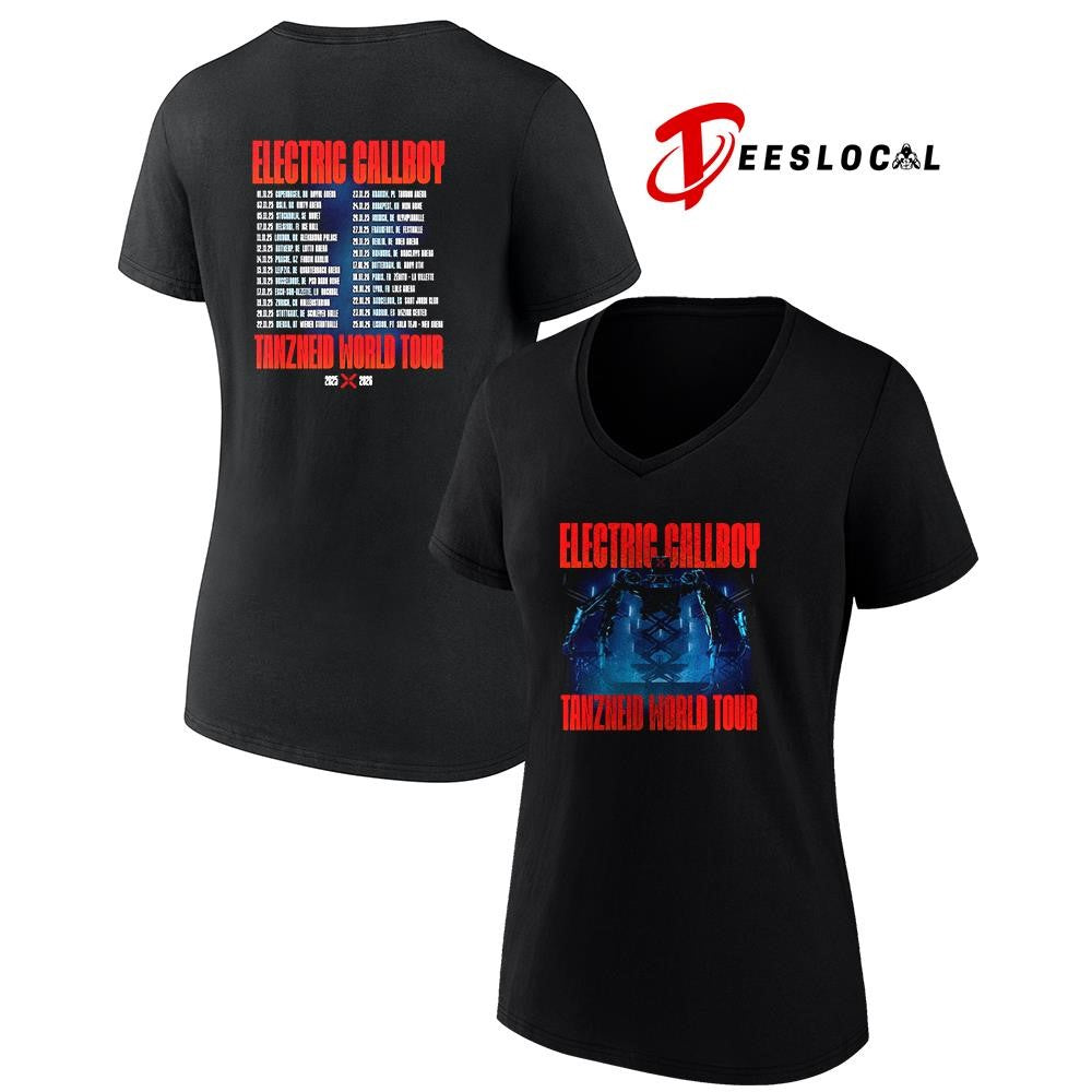 Electric Callboy Let The Good Times Roll Tanzneid world tour date schedule shirt