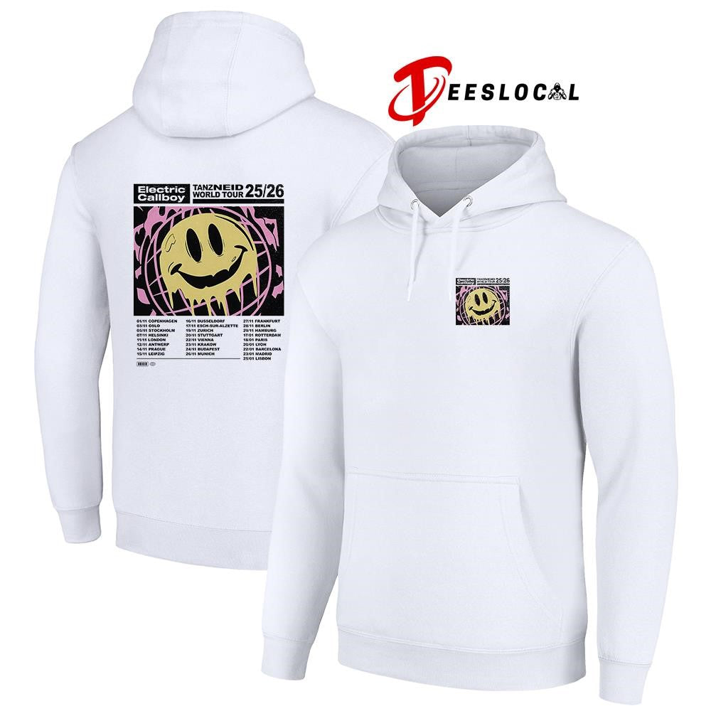 Electric Callboy Let The Good Times Roll Tanzneid world tour dates schedule shirt
