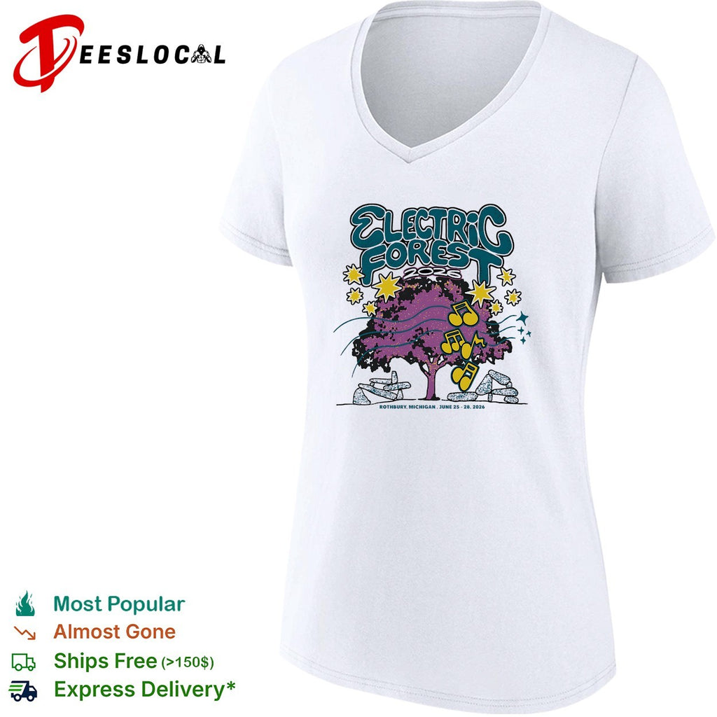 Electric Forest 2026 Rothbury Michigan tree shirt