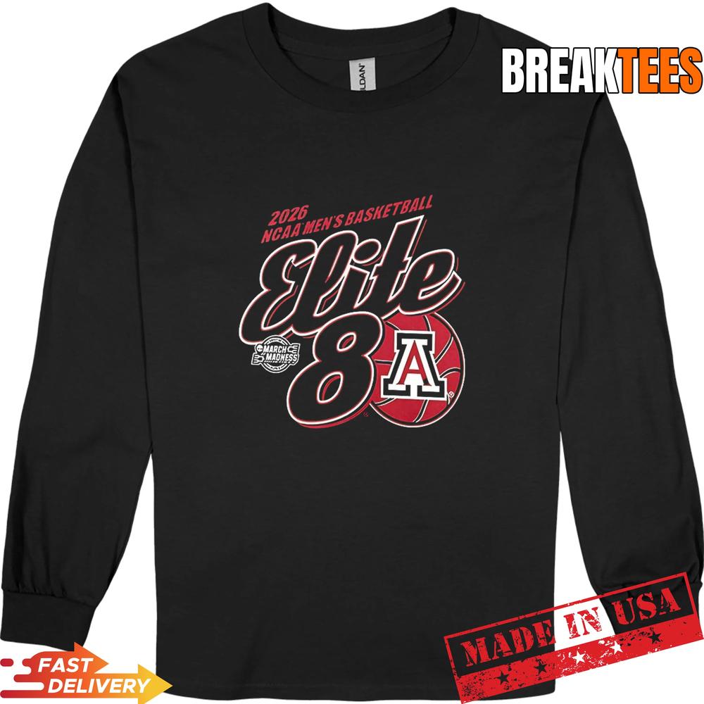 Elite 8 Arizona Wildcats NCAA Men’s Basketball 2026 March Madness Shirt