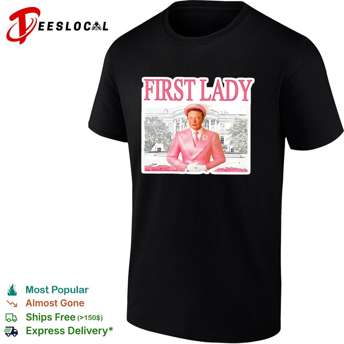 Elon Musk First Lady White House shirt
