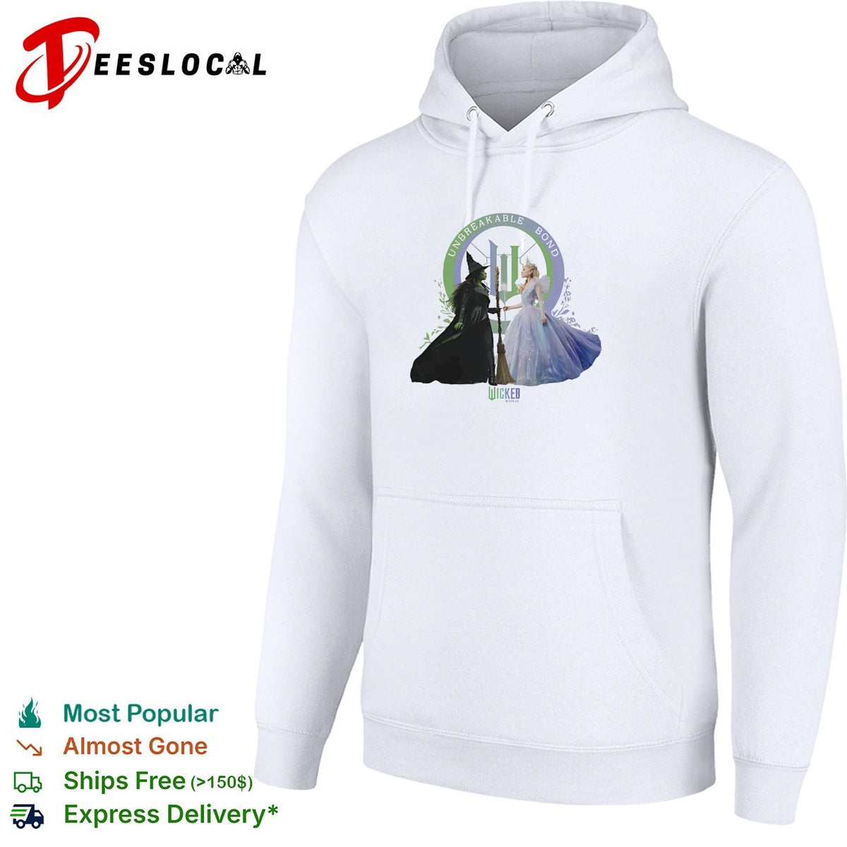Elphaba Glinda Wicked unbreakable bond musical movie shirt