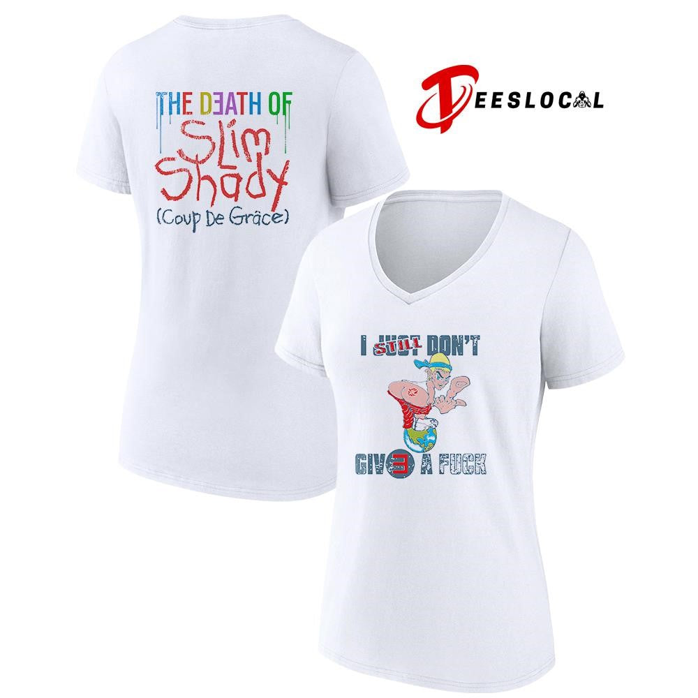 Eminem I just still don’t give a fuck the death of Slim Shady coup de Grace graphic shirt