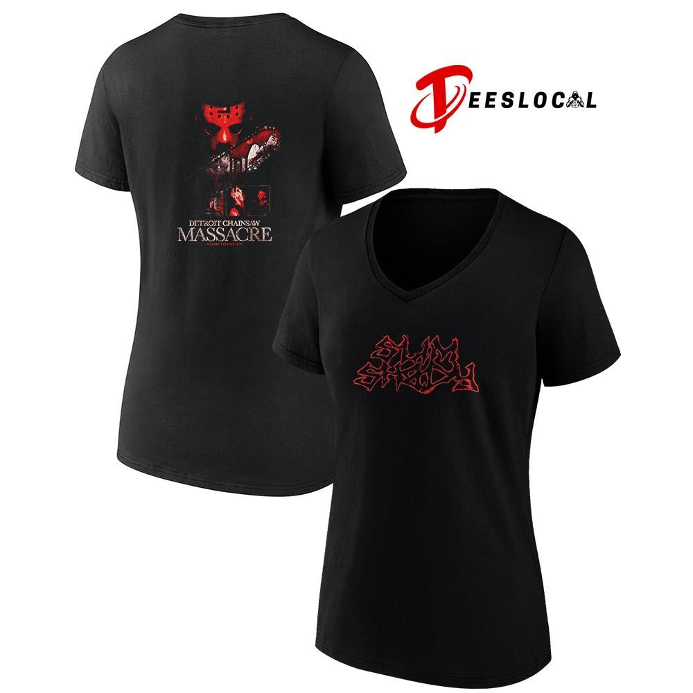 Eminem Shady Massacre Capsule Jason Detroit Chainsaw massacre graphic shirt