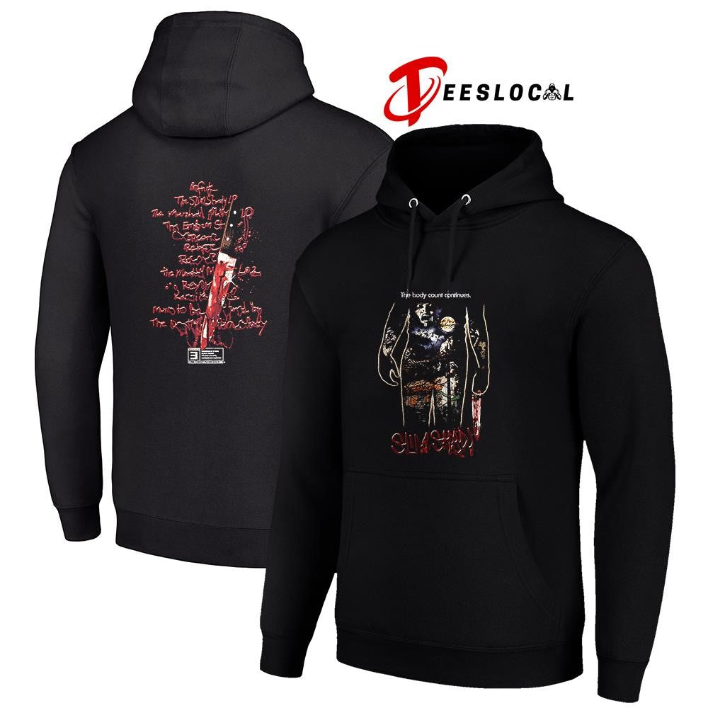 Eminem Slim Shady the body count continues Massacre Capsule graphic shirt