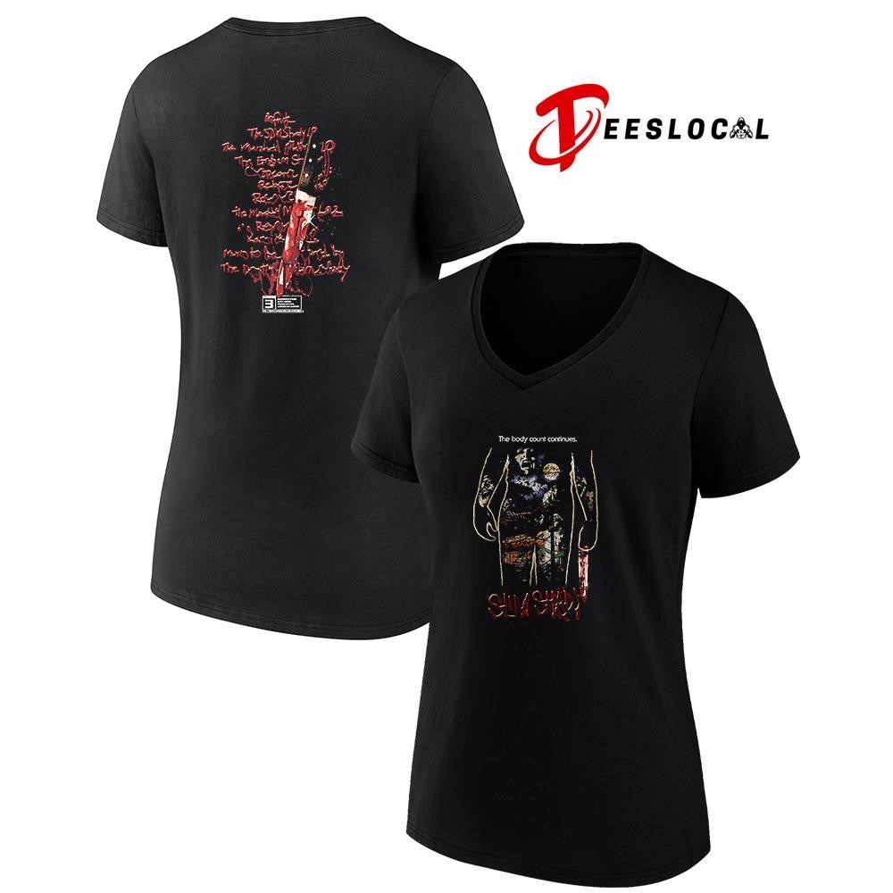 Eminem Slim Shady the body count continues Massacre Capsule graphic shirt