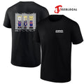 Eminem X NBA X Ghostwrite game face figure art Shady from Detroit Pistons 313 mascot shirt