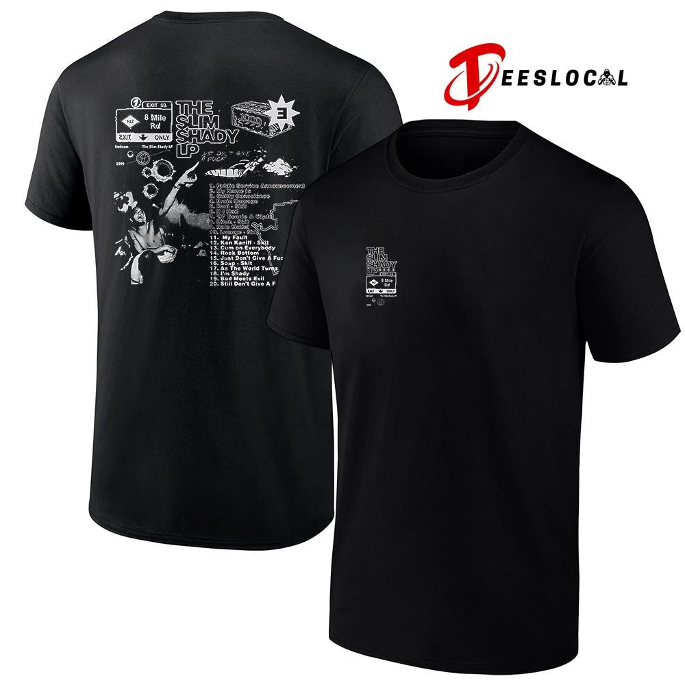 Eminem the Slim Shady LP graphic tracklist graphic shirt