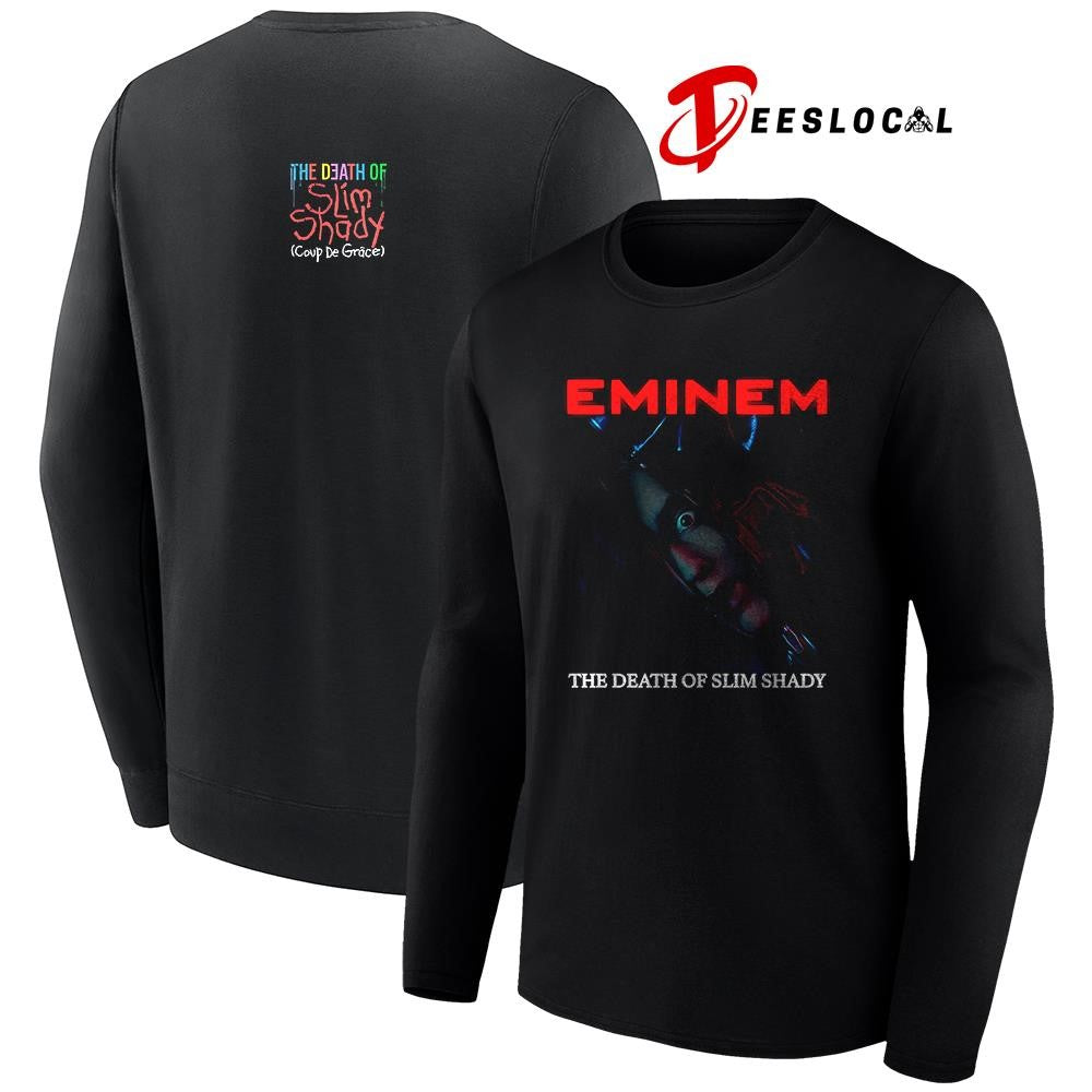 Eminem the death of Slim Shady TDOSS album cover graphic shirt