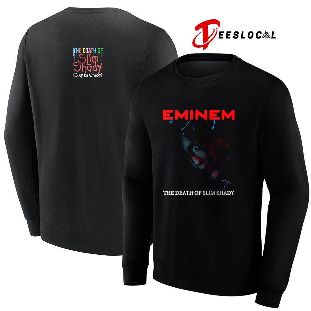 Eminem the death of Slim Shady TDOSS album cover graphic shirt