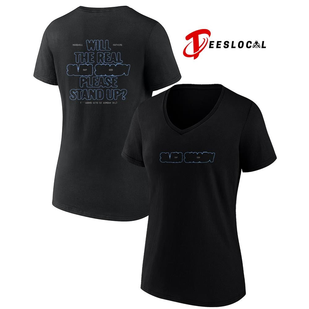 Eminem will the real Slim Shady Rap God please stand up graphic shirt
