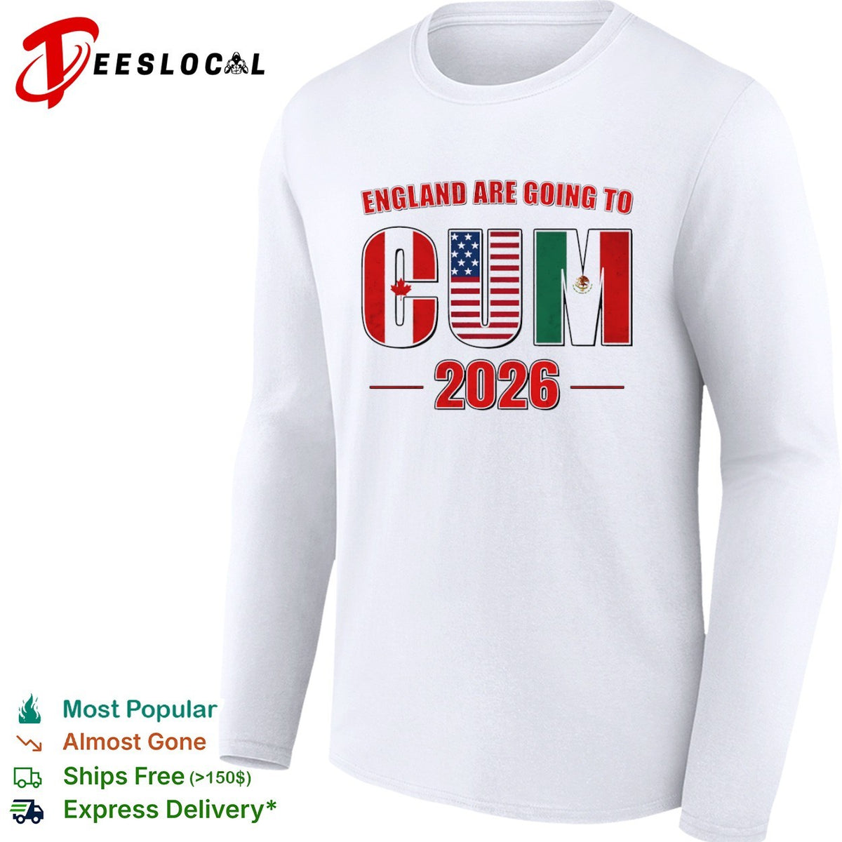 England are going to CUM 2026 Canada USA Mexico World Cup soccer football shirt