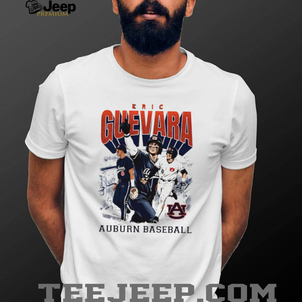 Eric Guevara Auburn Tigers Baseball Player Tribute Vintage T Shirt