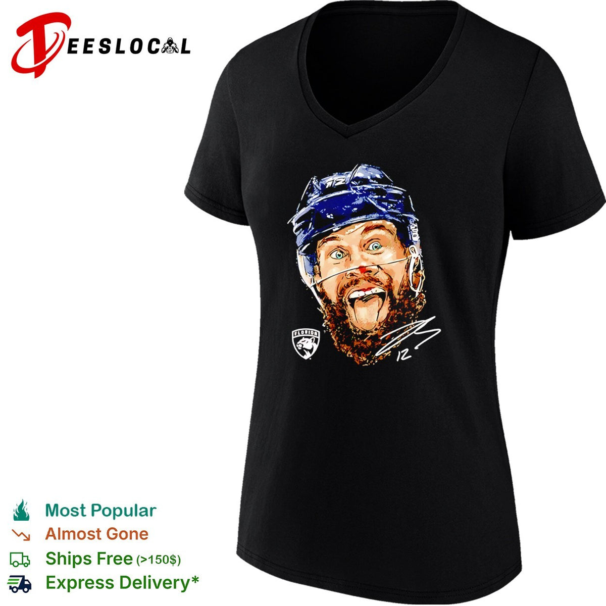 Eric Staal Florida Panthers NHL signature shirt