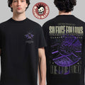 Erra Silence Follows North American Tour 2026 Merch Pink Star With Dates Back Two Sided T-Shirt